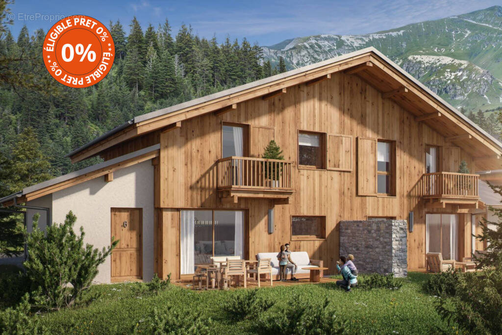 Les balcons du villard à Samoens