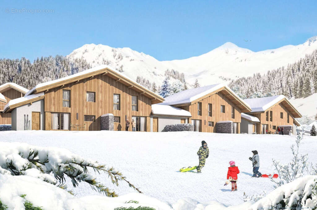Les balcons du villard à Samoens