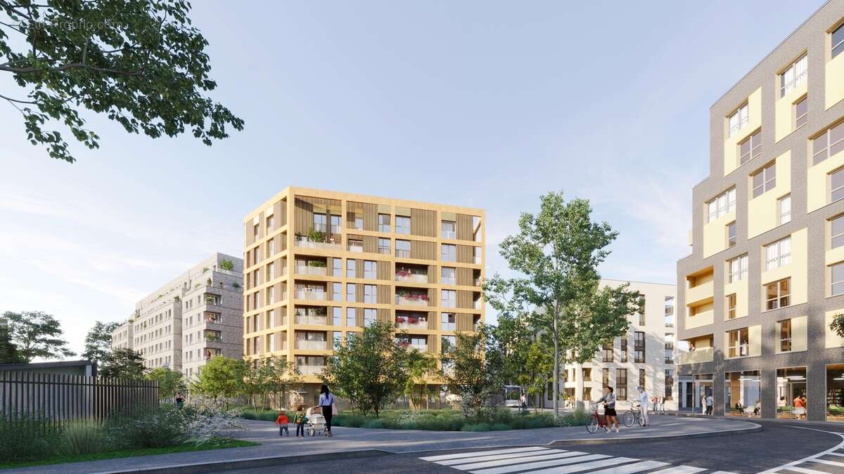 Quartier nature à Montreuil
