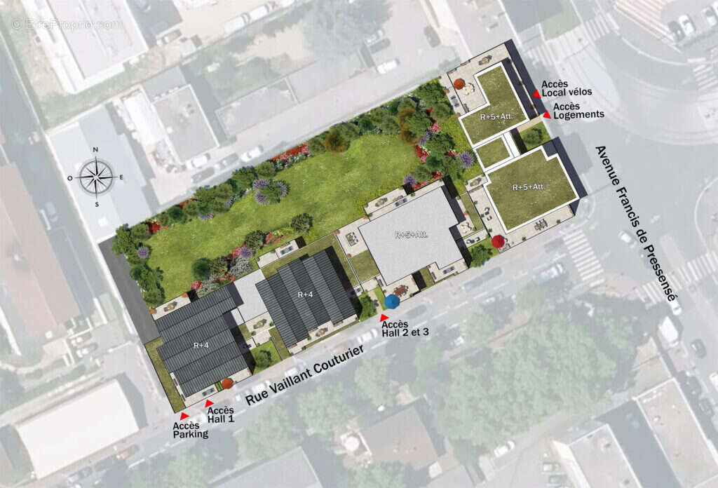 Pressensé park à Venissieux