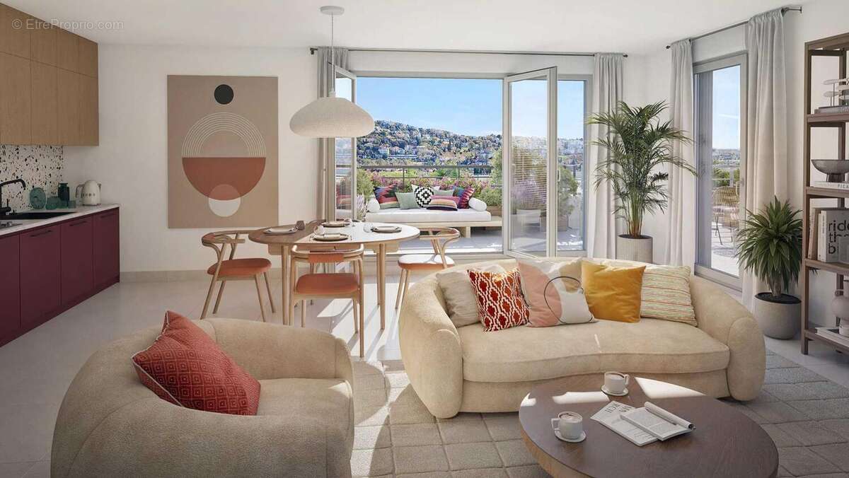 Le belvedere à St Laurent Du Var