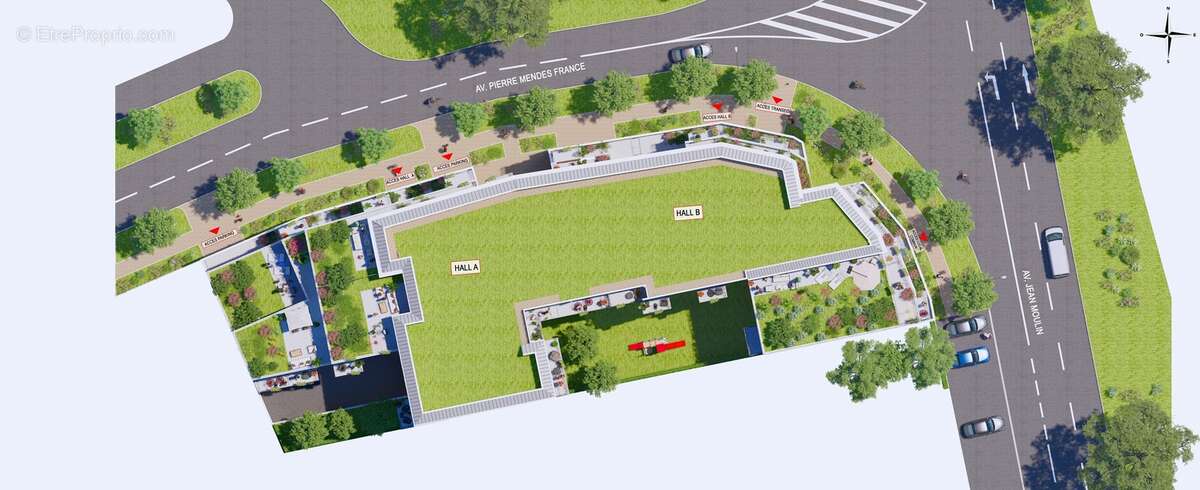 Nouvel angle à Savigny Le Temple