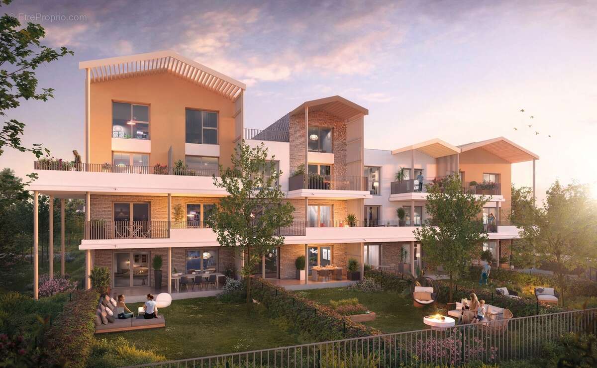 Le parc du faubourg à Toulouse