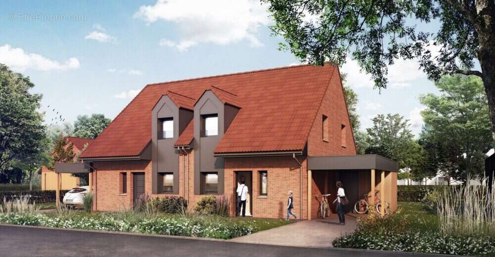 Templeuve-en-pévèle maisons à 10 min à pied de la gare à Templeuve