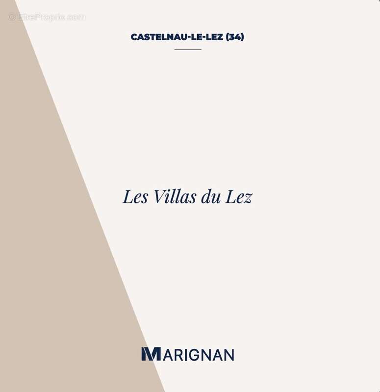 Les villas du lez à Castelnau Le Lez