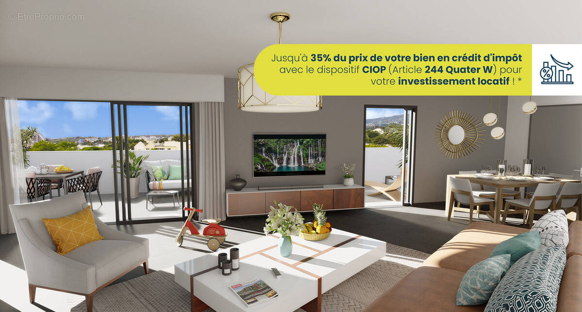 Saint-denis proche université et hôtel de région à St Denis