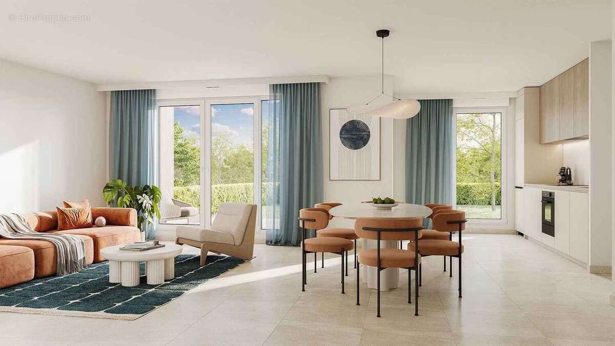 Les terrasses de l’ouest à Lentilly