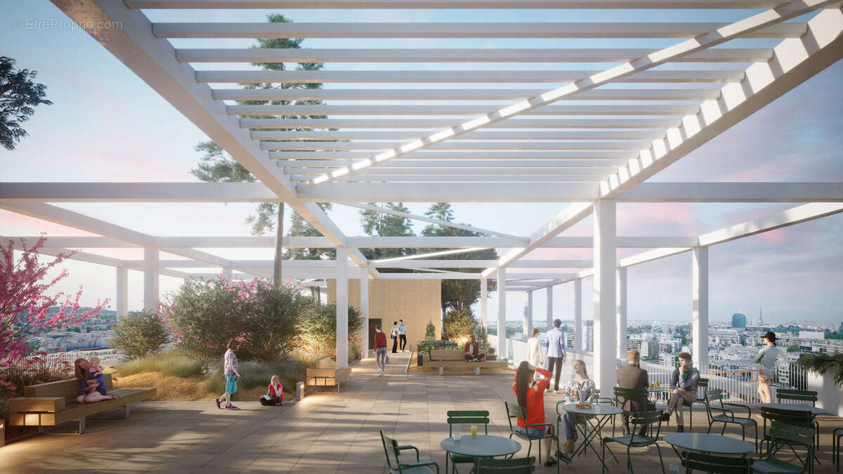 La serre à Issy Les Moulineaux