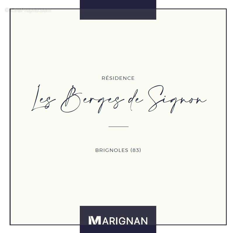 Les berges de signon à Brignoles