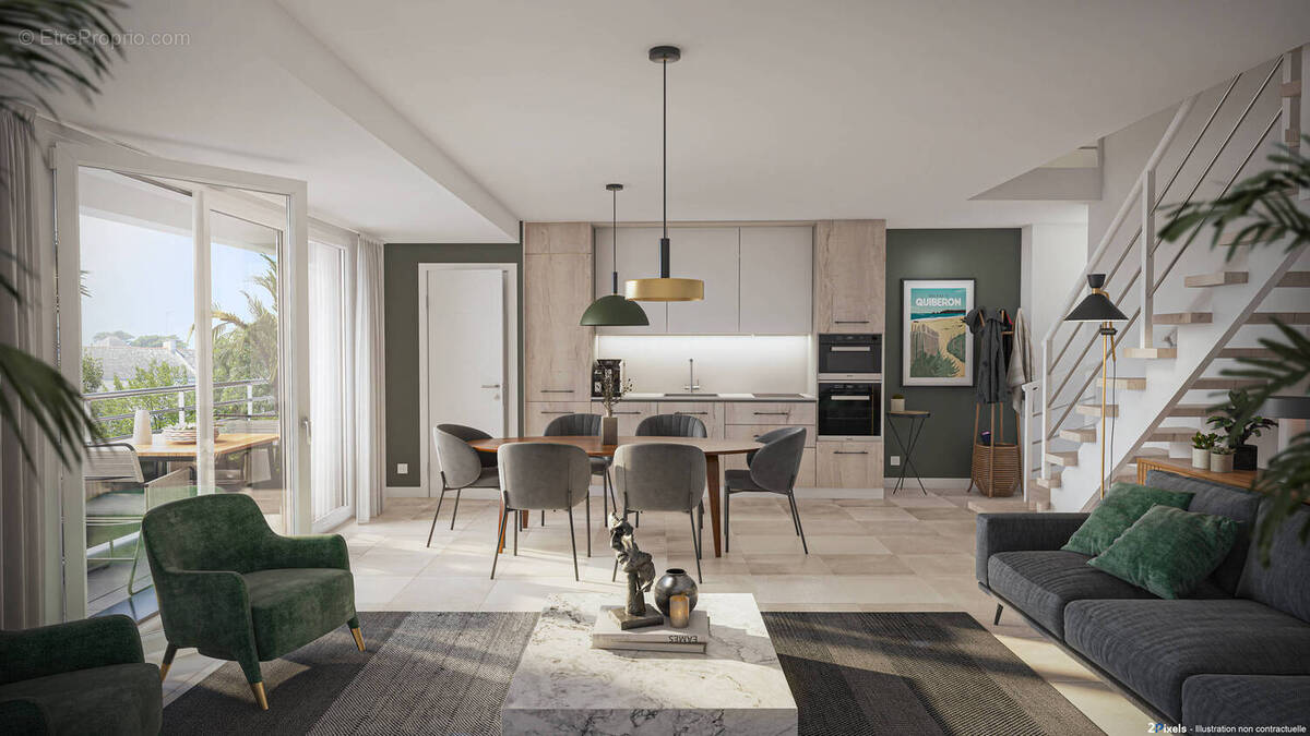 Quiberon à proximité de la plage porigo à Quiberon