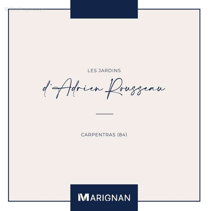 Les jardins d&#039;adrien rousseau à Carpentras