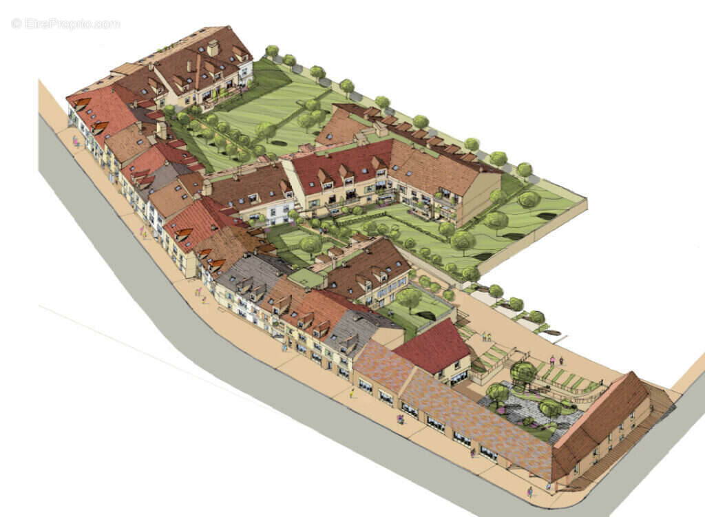 La cour aux blés à Survilliers