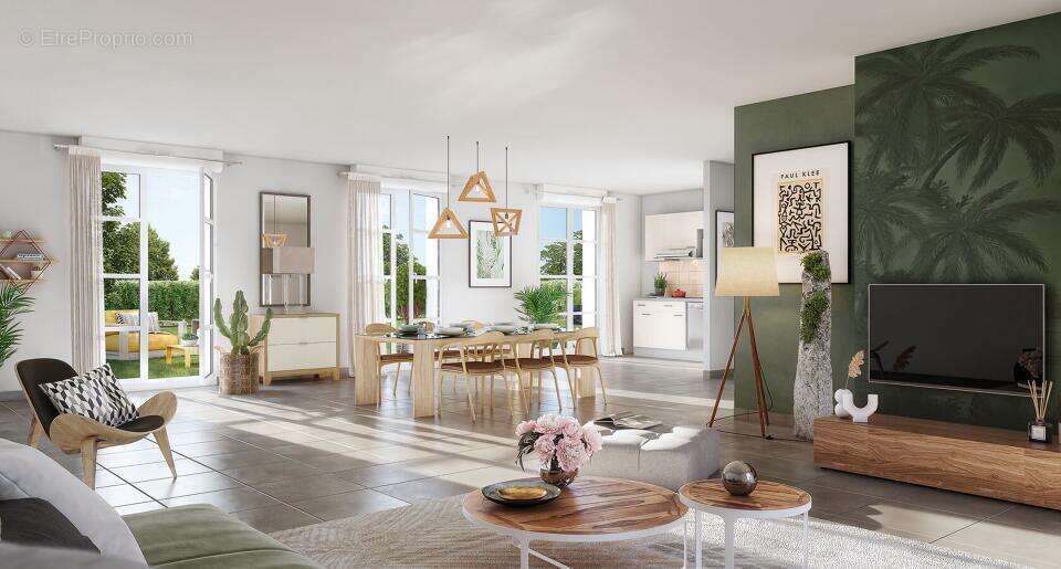 Le quartier du vertpuits à Puiseux En France