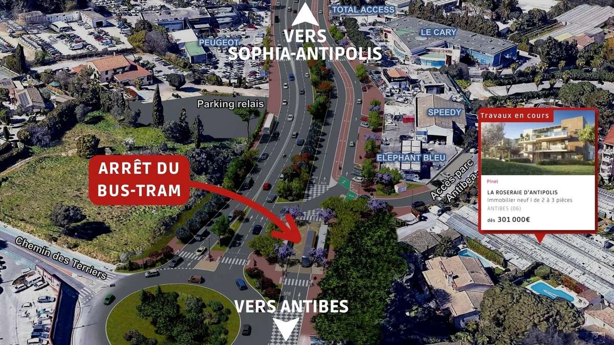 Lancement antibes duplex à Antibes