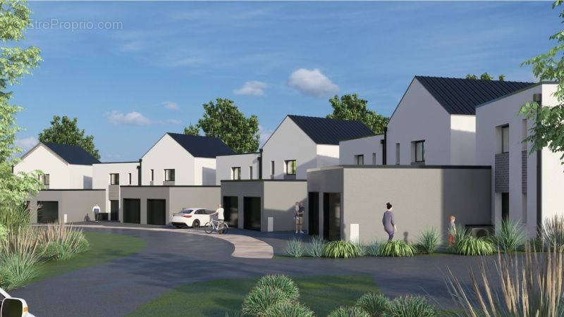 Hermanville-sur-mer maisons neuves proche du front de mer à Hermanville Sur Mer