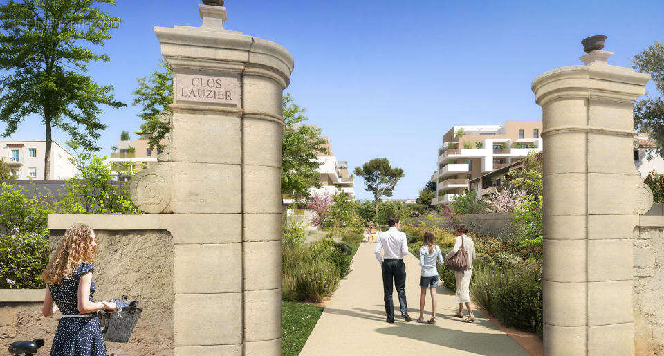 Le clos lauzier à Montpellier