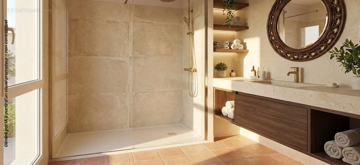 Salon-de-provence résidence au calme avec un patio de verdure à Salon De Provence