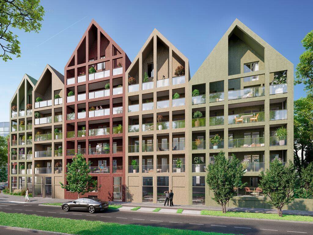 Dock avenue à Dunkerque