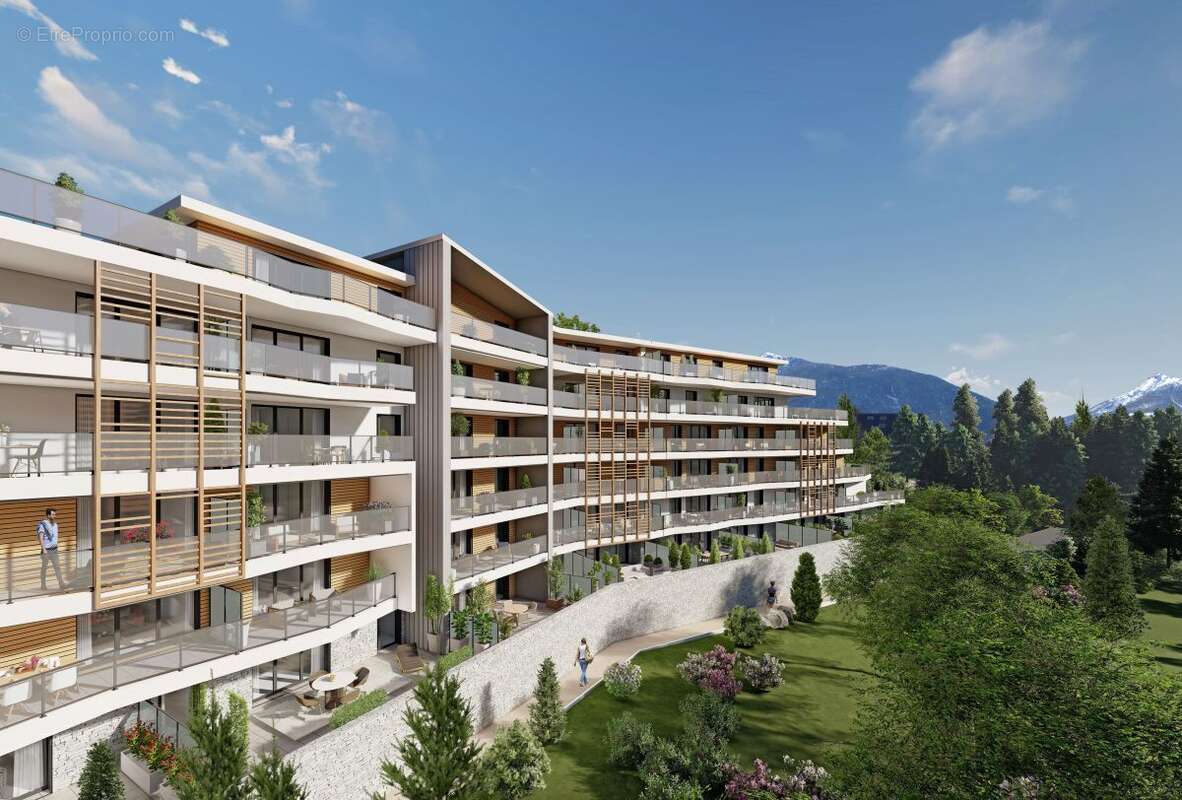 Les terrasses du parc à Briancon