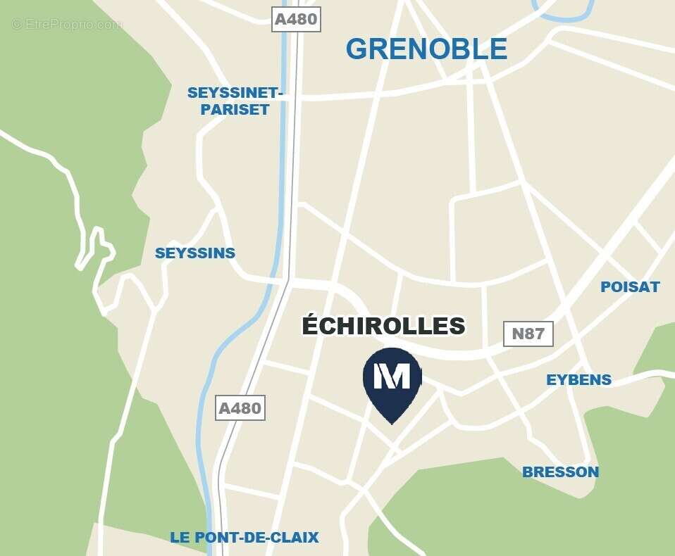 Côté parcs à Echirolles
