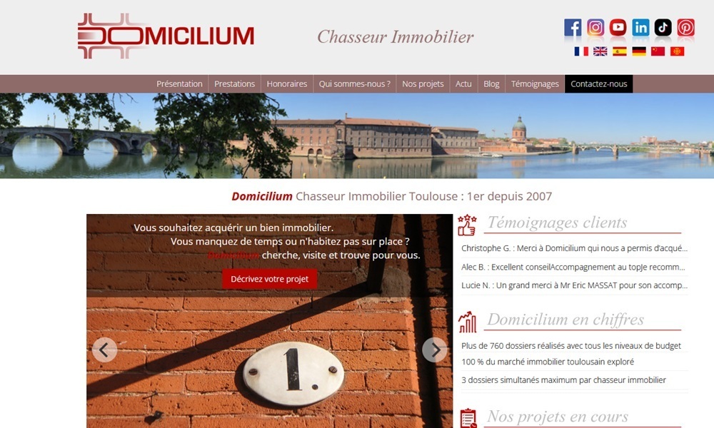 DOMICILIUM bannière