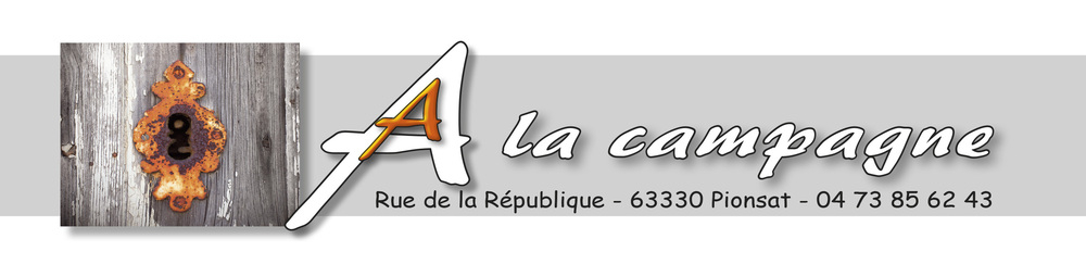 A la Campagne Immobilier bannière