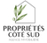 Logo de l'agence Propriétés Côté Sud